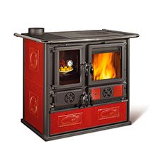 Печь La NORDICA Печь ROSA SX REVERSE CERAMICA LIBERTY BORDEAUX (бордовый)