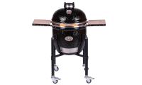 картинка Гриль Monolith Classic Pro-Series 2.0 Black + ножки с колесиками и боков. столики + комплектующие от интернет-магазина Европейские камины