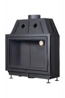 Каминная топка Экокамин АЛЬФА 1000B черный шамот — заказать онлайн