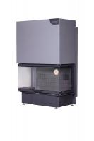 Дельта 1000B три стекла принтинг черный шамот