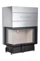 Каминная топка Экокамин Дельта 1000L два стекла левая принтинг — заказать онлайн