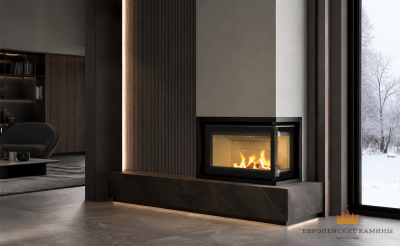 Каминная топка ROCAL ARc 76 LD plus 180 — купить с доставкой