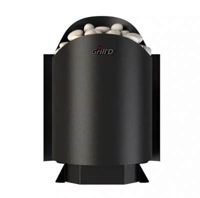 Печь дровяная для бани и сауны GRILL'D Aurora 160 Window дровяная