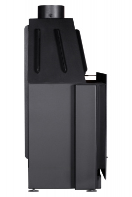 Каминная топка Экокамин Альфа 700-150 черный шамот принтинг