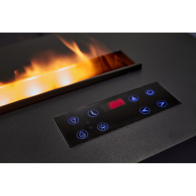  REAL-FLAME 3D Cassette 800 Black Panel