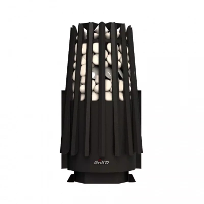 Печь дровяная для бани и сауны GRILL'D Cometa Vega 350 Window Max Pro дровяная