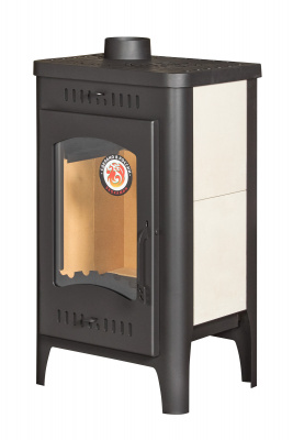 Печь Экокамин БАВАРИЯ C ПЛИТОЙ «ОПТИМА»