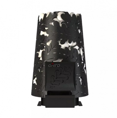 Печь дровяная для бани и сауны GRILL'D Dubravo Mini Long дровяная