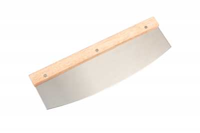  Green Kamado Нож для пиццы, полумесяц, деревянная ручка