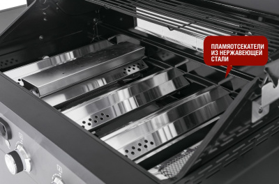 Газовый гриль Start Grill PRIME PRO 610 6+1 горелка — купить с доставкой и консультацией