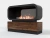  LUX FIRE Тумба глухая Империал-1200 с автоматическим биокамином Genius-I 800 — модель для выбора и покупки