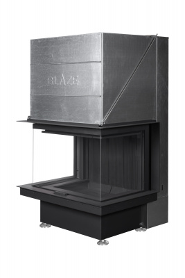 Каминная топка Экокамин BLAZE 900 три стекла
