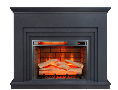 Портал для электрокамина INTER-FLAME Бейкер под Antares 13-23 графит