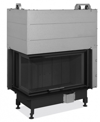 Каминная топка ROMOTOP HEAT L 3G L 81.51.40.26 (HR/L3LF 21) Черный комплект шамота — купить с доставкой