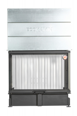 Каминная топка Экокамин ДЕЛЬТА 1200х800х450P три стекла подовая