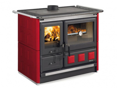 Печь La NORDICA Печь Rosa XXL 16 Maiolica Bordeaux (Бордовый)