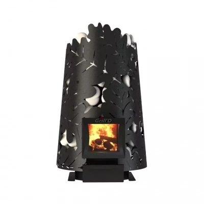 Печь дровяная для бани и сауны GRILL'D Dubravo 180 Long дровяная