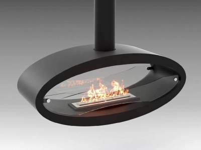 Биокамин LUX FIRE "Эллипс" 1200 подвесной