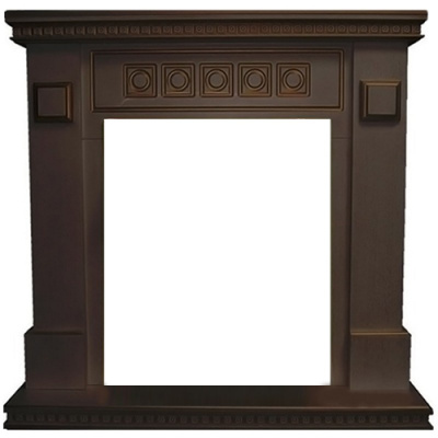 Портал для электрокамина INTER-FLAME Остин под классику темный дуб
