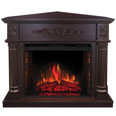 Встраиваемый электрический камин REAL-FLAME Каминокомплект Silvia Corner 26 AO с очагом Epsilon 26 S IR