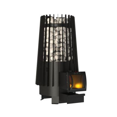 Печь дровяная для бани и сауны GRILL'D Cometa Vega 180 Long Pro дровяная