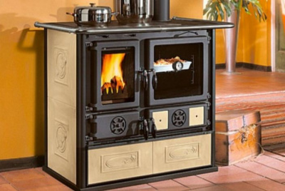 Печь La NORDICA Печь Rosa 5.0 Ceramica Liberty Pergamena (Бежевый)