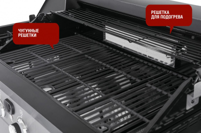 Газовый гриль Start Grill PRIME PRO 610 6+1 горелка — купить с доставкой и консультацией