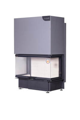 Каминная топка Экокамин Дельта 1000К три стекла