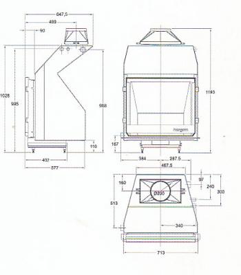 картинка H-03/80 Boiler от интернет-магазина Европейские камины