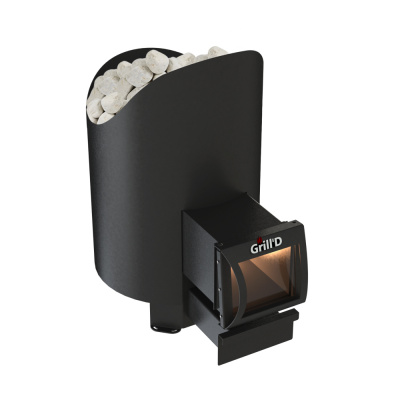 Печь дровяная для бани и сауны GRILL'D Aurora 160 Long дровяная