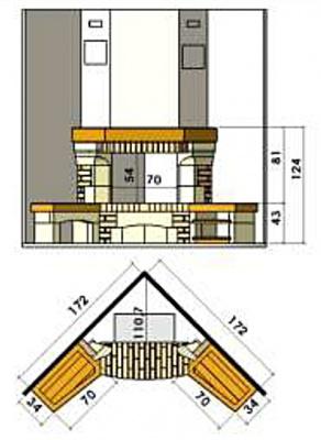 Каминная облицовка CHAZELLES Neuville