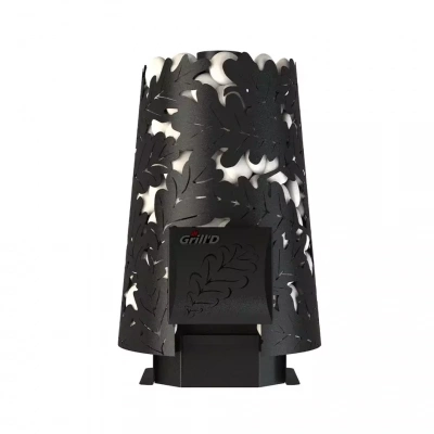 Печь дровяная для бани и сауны GRILL'D Dubravo Mini Short дровяная