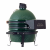 Керамический гриль Green Kamado II S (Диаметр решетки 34 см), высокая портативная подставка, боковые столики — вид и особенности модели